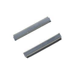 Pitch 0.30mm 90°H1.00mm 卧式下接前掀盖 SMT型 FPC